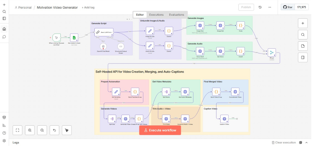 Motivation Video Generator